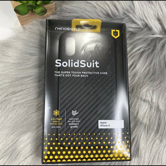 Solidsuit Rhinoshield ProtectiveCase Apple iPhoneX - Picture 2 of 8